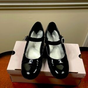 Dressy Black Patent Leather Shoes